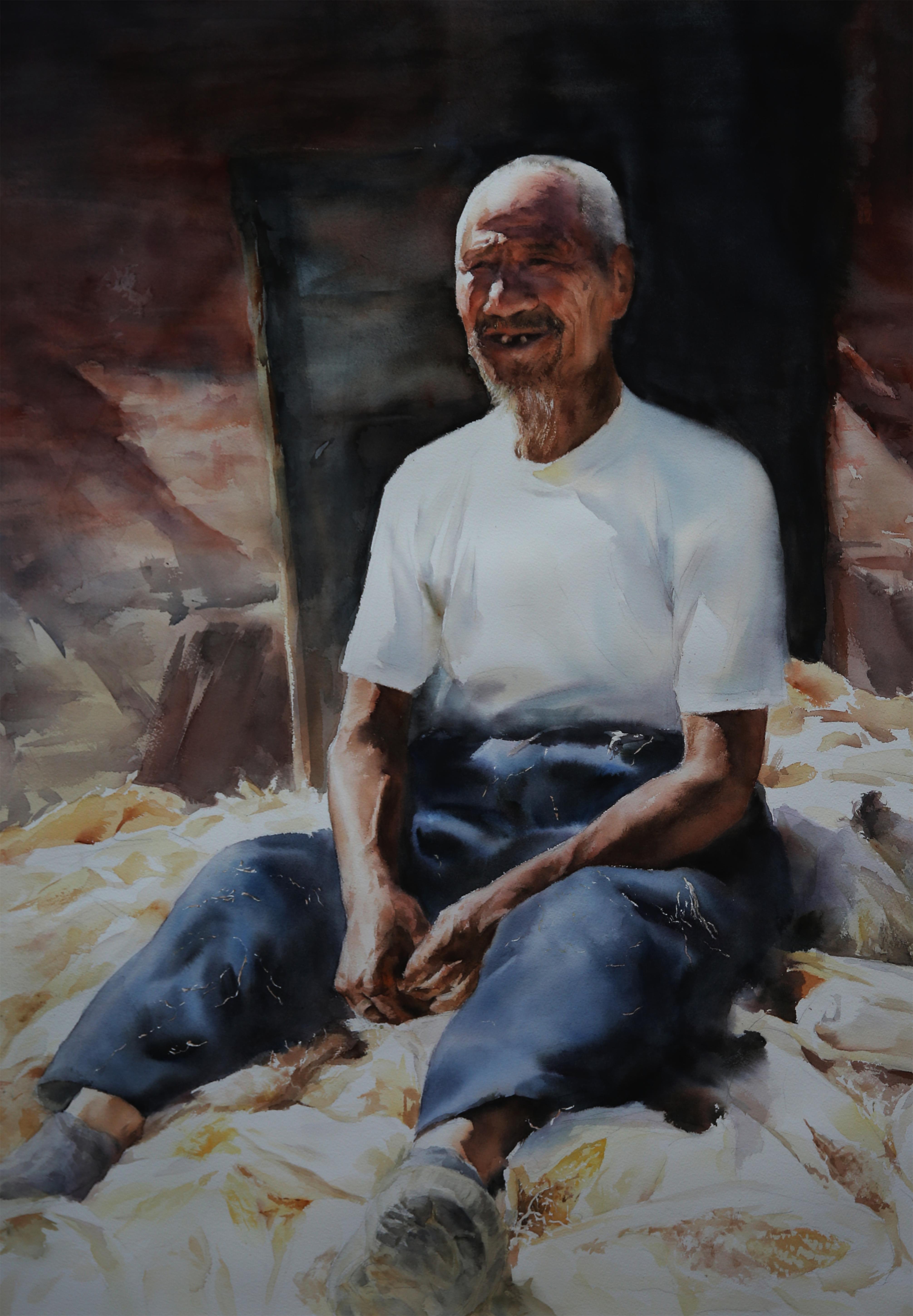 《喜悦》113x80cm.JPG