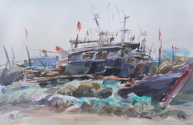 秦皇岛写生之九