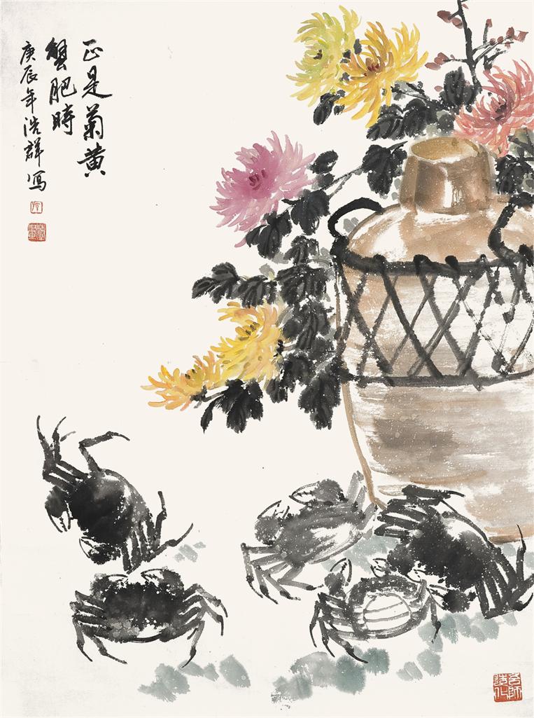 正是菊黄蟹肥时