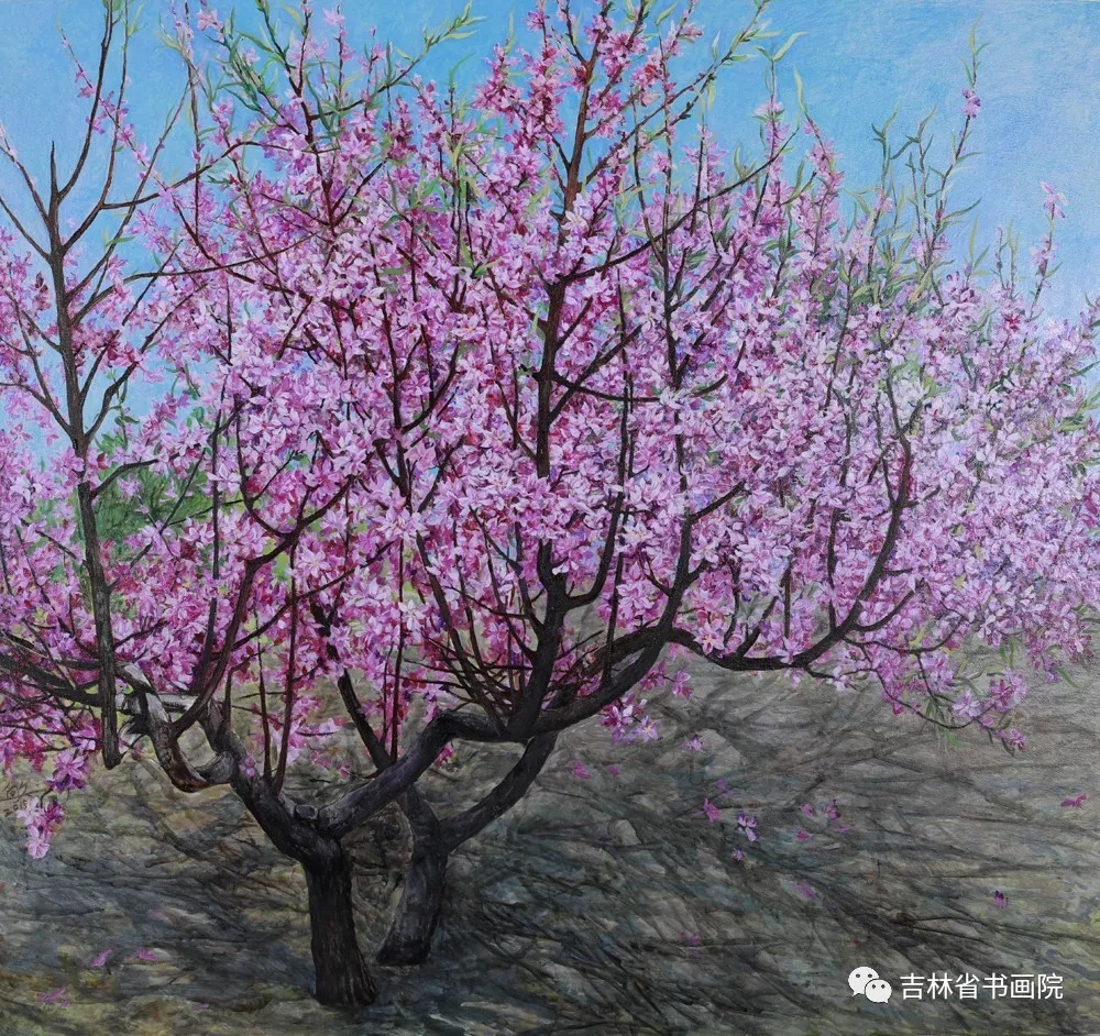 刘向久《初春》 150×160cm  油画.webp.jpg