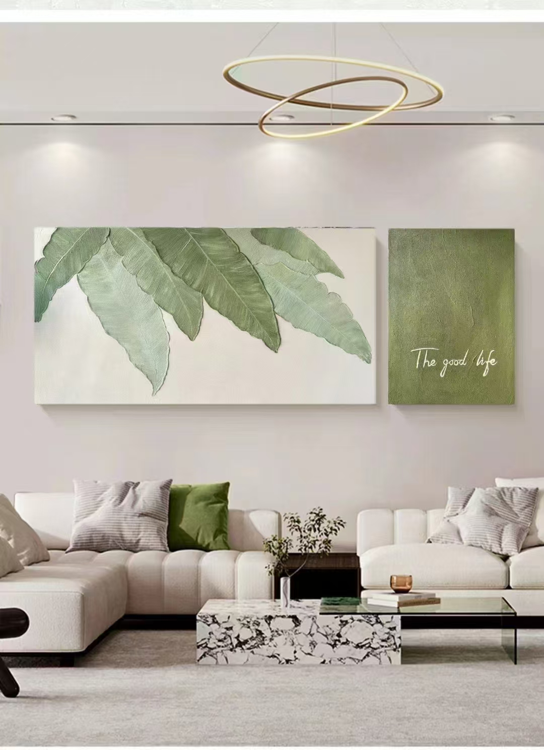 装饰定制——芭蕉叶组合