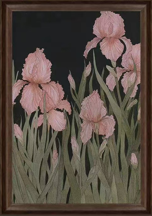 中古油画--花卉2（支持定制尺寸）